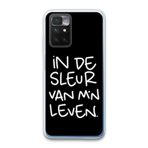 De Sleur: Xiaomi Redmi 10 Transparant Hoesje