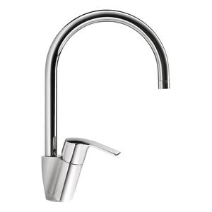 Keukenkraan Tres K | Opbouw | 360° Draaibaar | Mengkraan | 1-hendel | Rond | Chroom