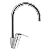 Keukenkraan Tres K | Opbouw | 360° Draaibaar | Mengkraan | 1-hendel | Rond | Chroom