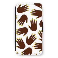 Hands dark: iPhone 11 Flip Hoesje
