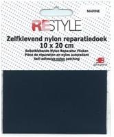 Restyle Reparatiedoek Nylon 10 cm x 20 cm Zelfklevend 210 Denim Blauw