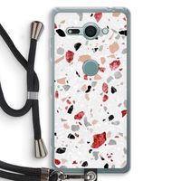 Terrazzo N°12: Sony Xperia XZ2 Compact Transparant Hoesje met koord
