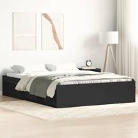 Bedframe zwart 160x200 cm
