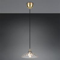 Trio Klassieke hanglampEluna oud messing - R36521004