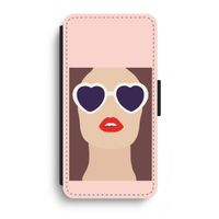 Red lips: iPhone XR Flip Hoesje