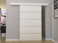 Schuifdeur CLOVIS 106 cm wit