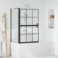 Bad Douche Scherm Zwart en transparant 80 x 67 x 129.5 cm Bad Douche Scherm Zwart en transparant 80 x 67 x 129.5 cm