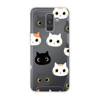 Katten: Samsung Galaxy A6 Plus (2018) Transparant Hoesje