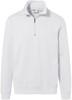 Hakro 451 Zip sweatshirt Premium - White - M