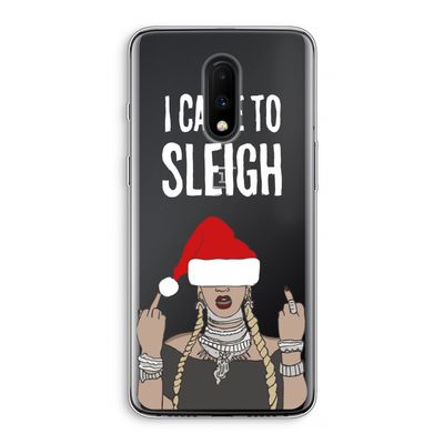Came To Sleigh: OnePlus 7 Transparant Hoesje