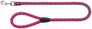 TRIXIE 143411 1 m Fuchsia, Grafiet Hond Standaard riem