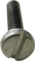 TOOLCRAFT 104364 Cilinderschroeven M3 12 mm Sleuf DIN 84 Staal Galvanisch verzinkt 2000 stuk(s)