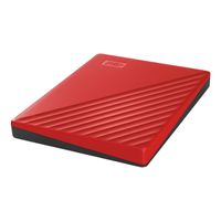 WD My Passport 2 TB Externe harde schijf (2,5 inch) USB 3.2 Gen 1 (USB 3.0) Rood WDBYVG0020BRD-WESN - thumbnail