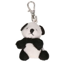 Pluche sleutelhangers Pandabeer knuffel 5 cm   -