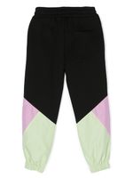 MSGM Kids pantalon de jogging colour block - Noir - thumbnail