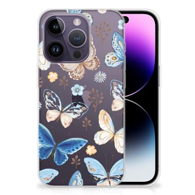 TPU Hoesje voor Apple iPhone 14 Pro Vlinder