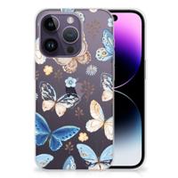 TPU Hoesje voor Apple iPhone 14 Pro Vlinder