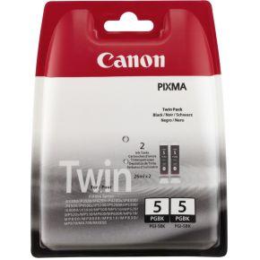 Canon PGI-5 BK Zwart Twin Pack