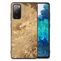 Samsung Galaxy S20 FE Marmeren Print Telefoonhoesje Marmer Creme