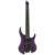 Legator G7FSS Ghost 7 Super Shred Purple Flame headless multi-scale 7-snarige elektrische gitaar