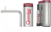 Quooker Front met COMBI boiler en CUBE reservoir 5-in-1 kokend water kraan RVS
