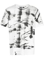 Haculla t-shirt peint à la main - Blanc