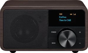 Sangean: DDR-7 DAB+ radio Mini Draagbare wekkerradio BT - Zwart