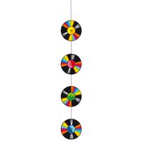 Seventies eighties disco thema hangende slinger 1 meter    -