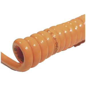 BKL Electronic 1506149 Spiraalkabel H07BQ-F 800 mm / 3200 mm 4 G 2.5 mm² Oranje 1 stuk(s)