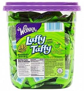 Wonka Wonka - Apple Laffy Taffy Minis 145 Stuks