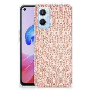 OPPO A96 | OPPO A76 TPU bumper Pattern Orange