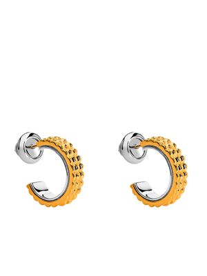 TANE México 1942 boucles d'oreilles Alma en or 23ct et argent sterling