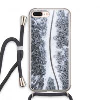Snøfall: iPhone 8 Plus Transparant Hoesje met koord