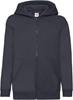 Fruit Of The Loom F401NK Kids´ Classic Hooded Sweat Jacket - Deep Navy - 116