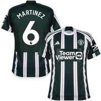 Manchester United Shirt Uit 2023-2024 + Martinez 6