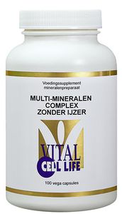 Vital Cell Life Multi-Mineralen Complex zonder IJzer Capsules