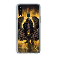 Pegasus: Samsung Galaxy A20s Transparant Hoesje Pegasus: Samsung Galaxy A20s Transparant Hoesje