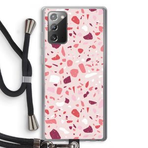 Terrazzo N°15: Samsung Galaxy Note 20 / Note 20 5G Transparant Hoesje met koord