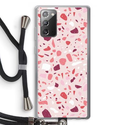 Terrazzo N°15: Samsung Galaxy Note 20 / Note 20 5G Transparant Hoesje met koord
