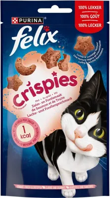 Felix Crispies zalm & forel 48g