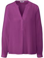 Blouse lange mouwen Van Peter Hahn roze - thumbnail