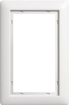 Gira afdekraam wit mat ST55 1,5VD 100104
