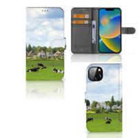 iPhone 14 Plus | Telefoonhoesje | Met pasjeshouder | Koeien