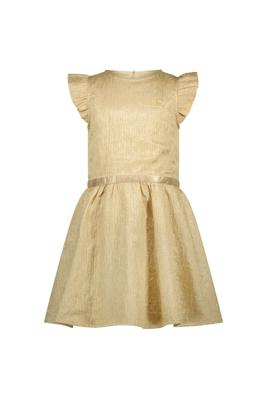 Le Chic Zomer jurk meisjes Goud - crushed satijn - Symira