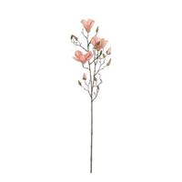 Mica Decorations Magnolia Kunstbloem - H88 cm - Perzik