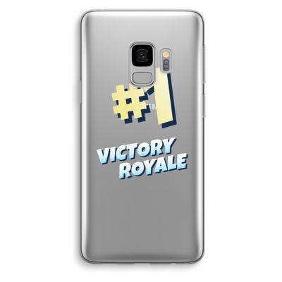 Victory Royale: Samsung Galaxy S9 Transparant Hoesje