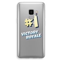 Victory Royale: Samsung Galaxy S9 Transparant Hoesje