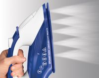 Russell Hobbs 26483-56 strijkijzer Stoomstrijkijzer Keramische zoolplaat 2400 W Blauw, Wit - thumbnail