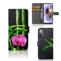 Motorola Moto G31 | G41 Hoesje Orchidee - thumbnail