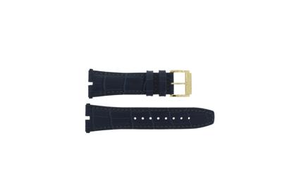 Horlogeband Jaguar J858-2 Leder Blauw 3mm